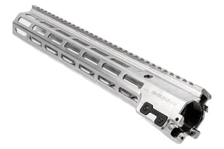 C&C Tac MK16 M-LOK 13.5 Rail Airsoft Ver. ( RAW Edition Silver , Non-Anodized Original Color ) ( NSN URGI Style Ver. )