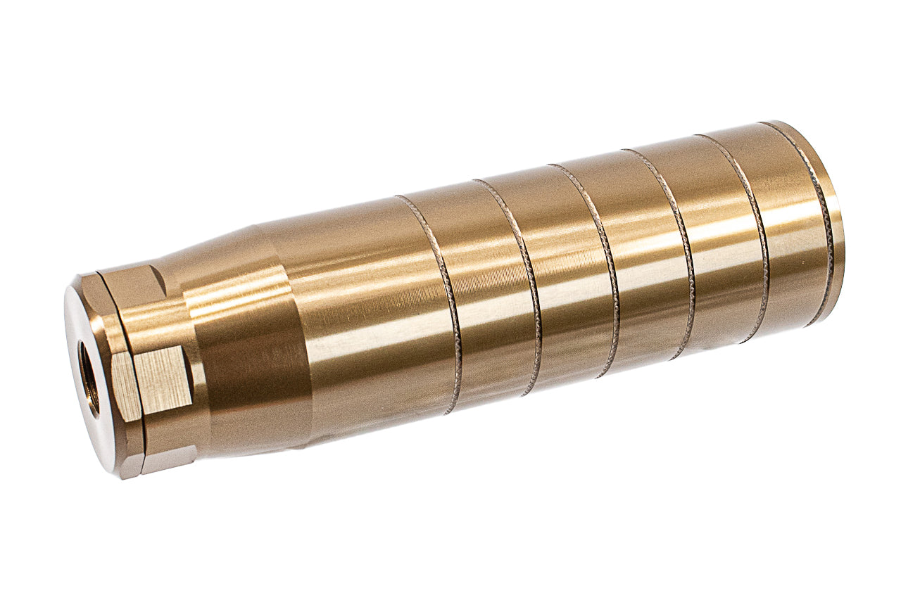 C&C Tac Rex MG7 Style Dummy Barrel Extension / Tracer Adapter For Airsoft ( End Cap Q CB Adapter For CCT0170 C&C Tac CB Flash Hider 14mm CCW Thread )