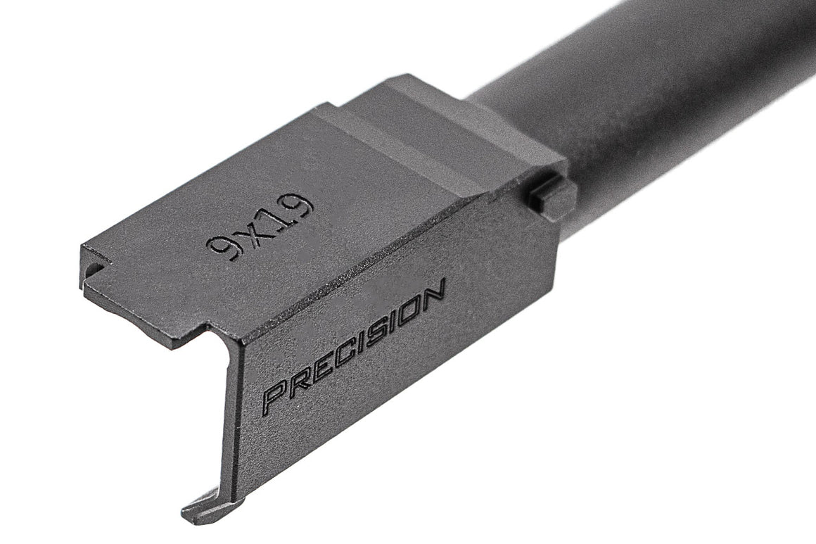 C&C Tac G17G5 Outer Barrel Match 4-Port Compensator 14mm CCW Roland Special KK* Style For Marui TM G17 Gen5 MOS GBBP Series Silver