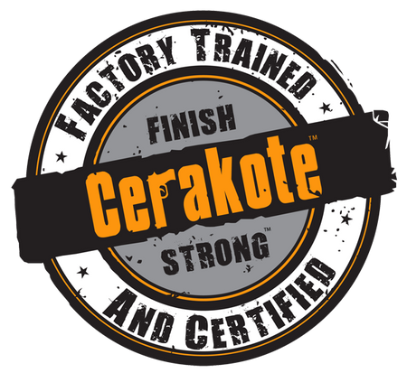Cerakote Firearm Coating Service - Handgun / Pistol Parts Custom Coating