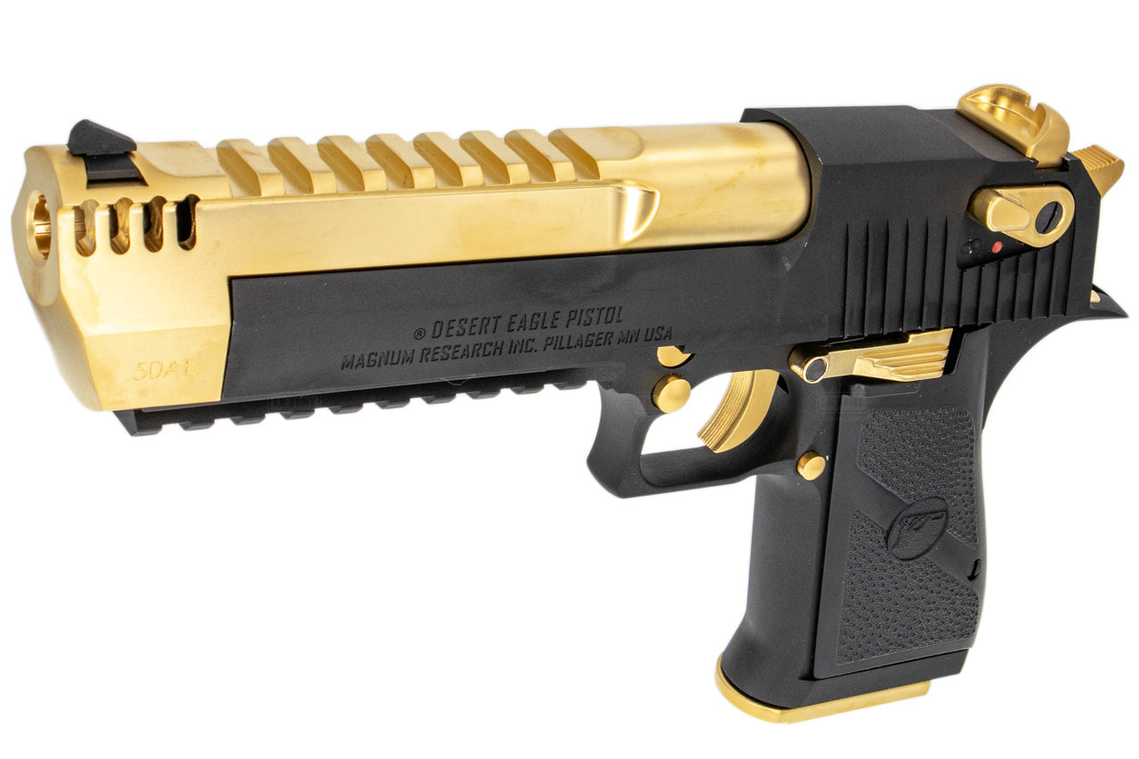 Cybergun WE Desert Eagle L6 .50AE GBB Pistol ( Black x Gold )