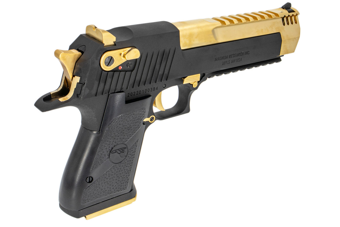 Cybergun WE Desert Eagle L6 .50AE GBB Pistol ( Black x Gold )