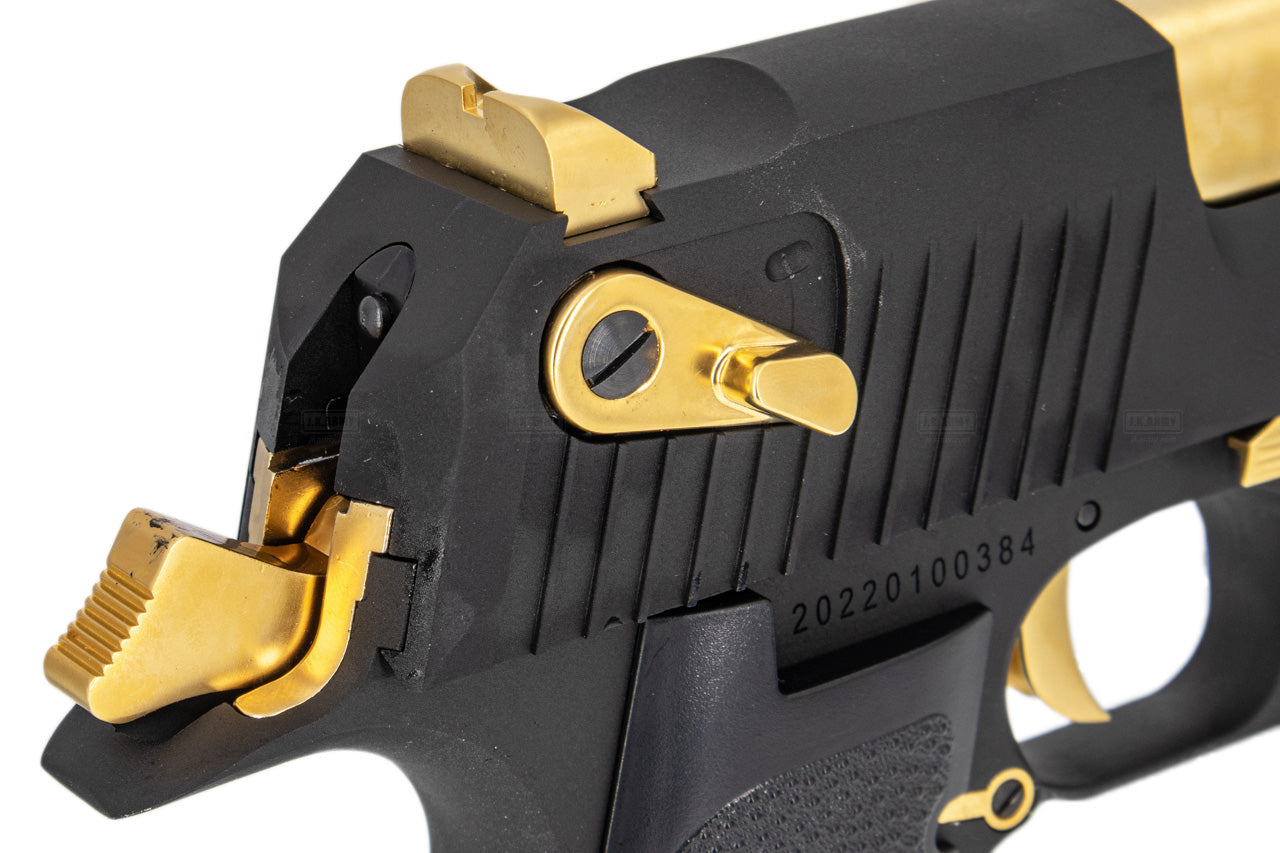 Cybergun WE Desert Eagle L6 .50AE GBB Pistol ( Black x Gold )