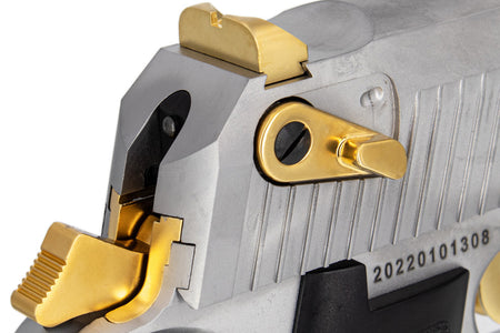 Cybergun WE Desert Eagle L6 .50AE GBB Pistol ( Silver x Gold )