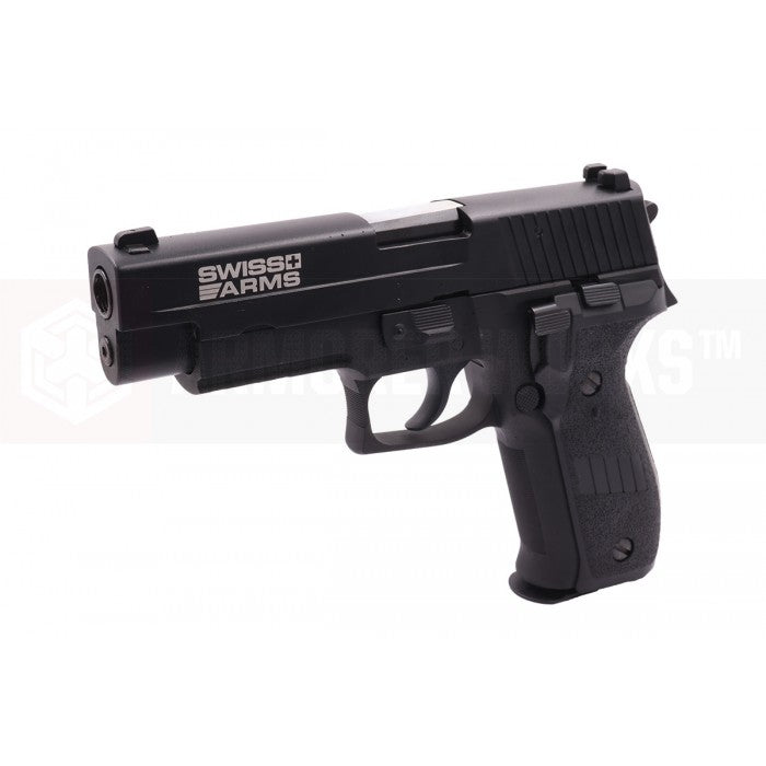 Cybergun Swiss Arms Navy Standard Version with Rail P226 GBB Pistol Airsoft ( CG-SW0110 )