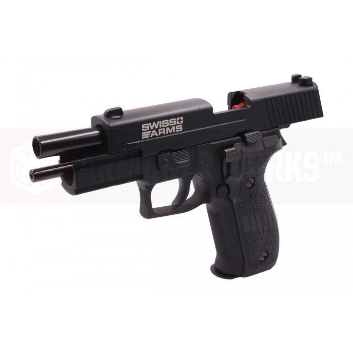 Cybergun Swiss Arms Navy Standard Version with Rail P226 GBB Pistol Airsoft ( CG-SW0110 )