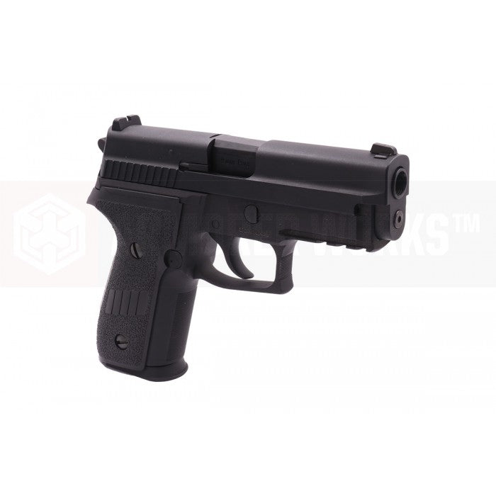 Cybergun Swiss Arms Navy Compact Version with Rail P229 GBB Pistol Airsoft ( CG-SW0210 )