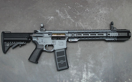 E.G.T. EMG SAI GRY AR15 SBR AEG (Tornado Gray) ( By G&P )