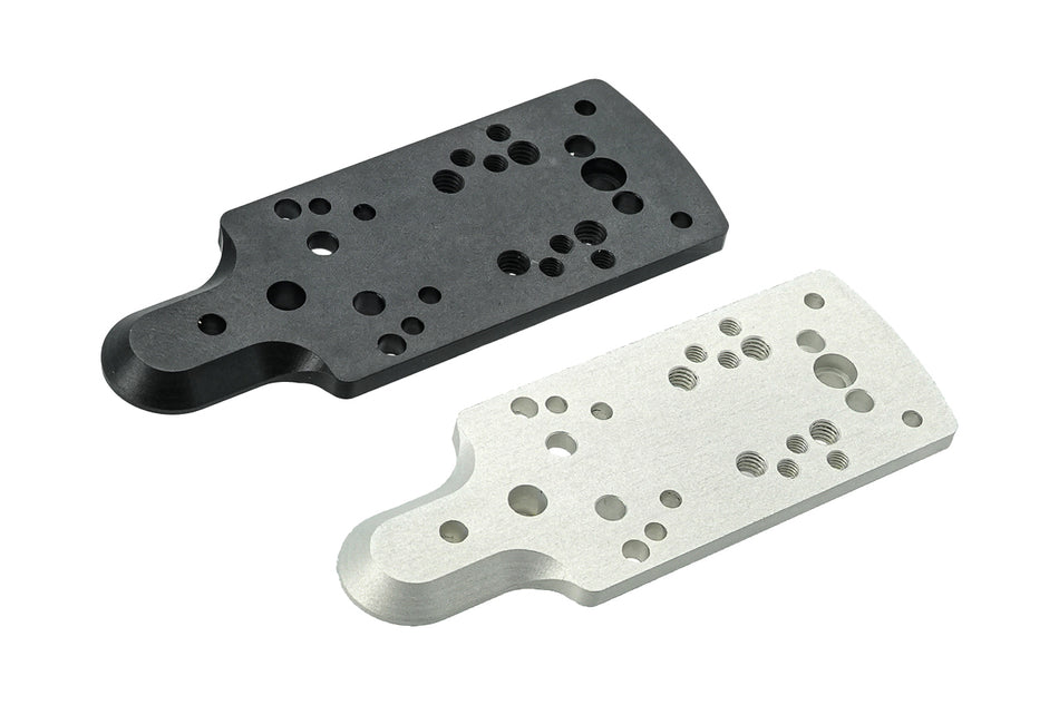 CL Project Low Profile Universal Optic Mount For ARES S&W 686 CO2 Revolver Series-Silver