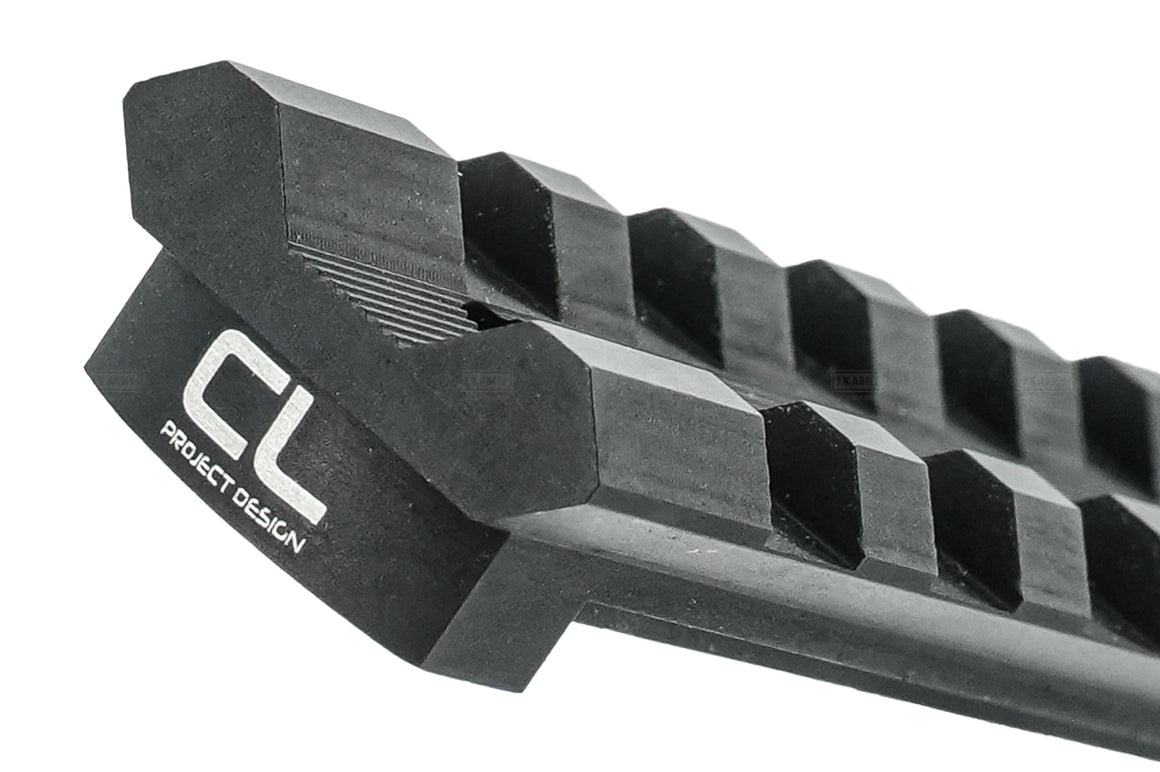 CL Project Low Profile 1913 20mm Rail Mount For ARES S&W 686 CO2 Revolver Series-Silver