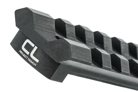 CL Project Low Profile 1913 20mm Rail Mount For ARES S&W 686 CO2 Revolver Series-Silver