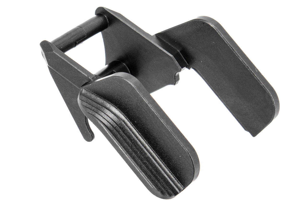 CL Project CNC Ambi-Safety with Wing for Marui TM Hi-Capa & 1911 ( Black / Silver ) ( One Piece Block Stainless Steel )-Silver