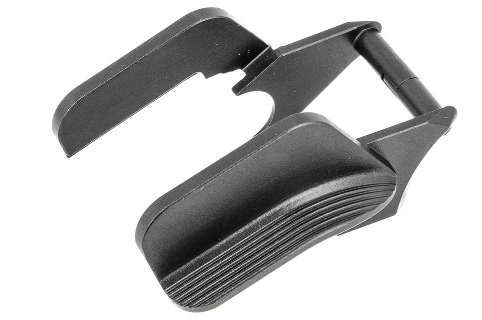 CL Project CNC Ambi-Safety with Wing for Marui TM Hi-Capa & 1911 ( Black / Silver ) ( One Piece Block Stainless Steel )-Silver