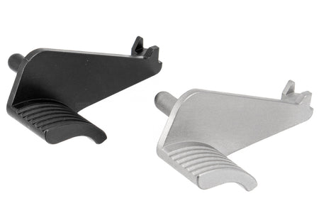 CL Project CNC Thumb Rest Slide Stop for Marui TM Hi-Capa & 1911 ( Black / Silver ) ( Stainless Steel )-Silver