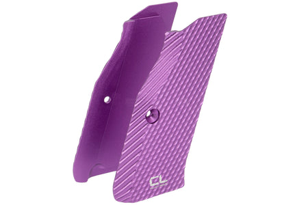 CL Project 7075 Aircraft Aluminum CNC Grip for ASG KJ Shadow 2 GBBP Series-Purple