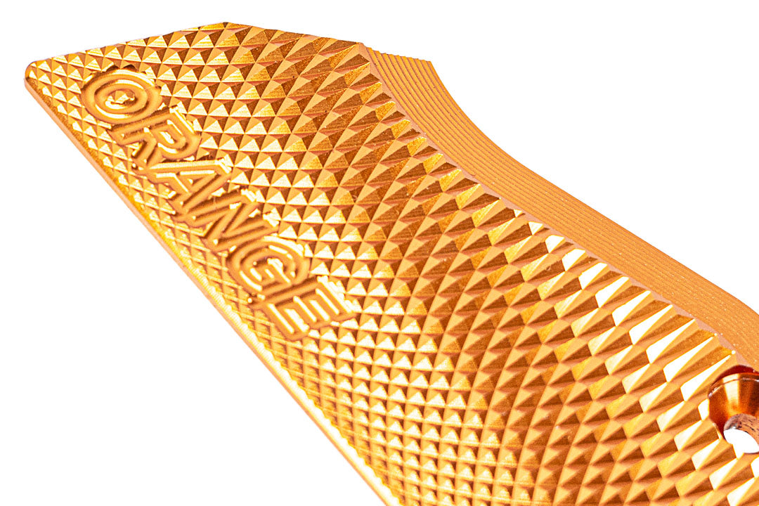 CL Project CNC Aluminum Grip & Magazine Release Set For ASG KJ Shadow 2 GBBP Series ( Orange )