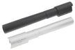 CL Project 7075 Aluminum Fixed Outer Barrel for ASG KJ CZ Shadow 2 GBBP Series ( 11mm CW Threaded )-No Threaded-Black