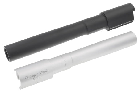 CL Project 7075 Aluminum Fixed Outer Barrel for ASG KJ CZ Shadow 2 GBBP Series ( 11mm CW Threaded )-No Threaded-Black