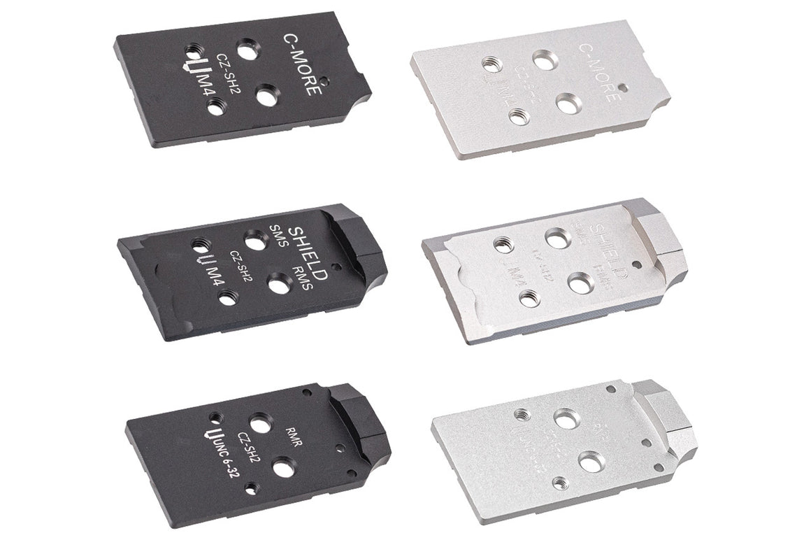 CL Project ACRO Optic Adaptor Plate For CL Project Shadow 2 & Orange Optic Ready Cut Slide Use ( Black )