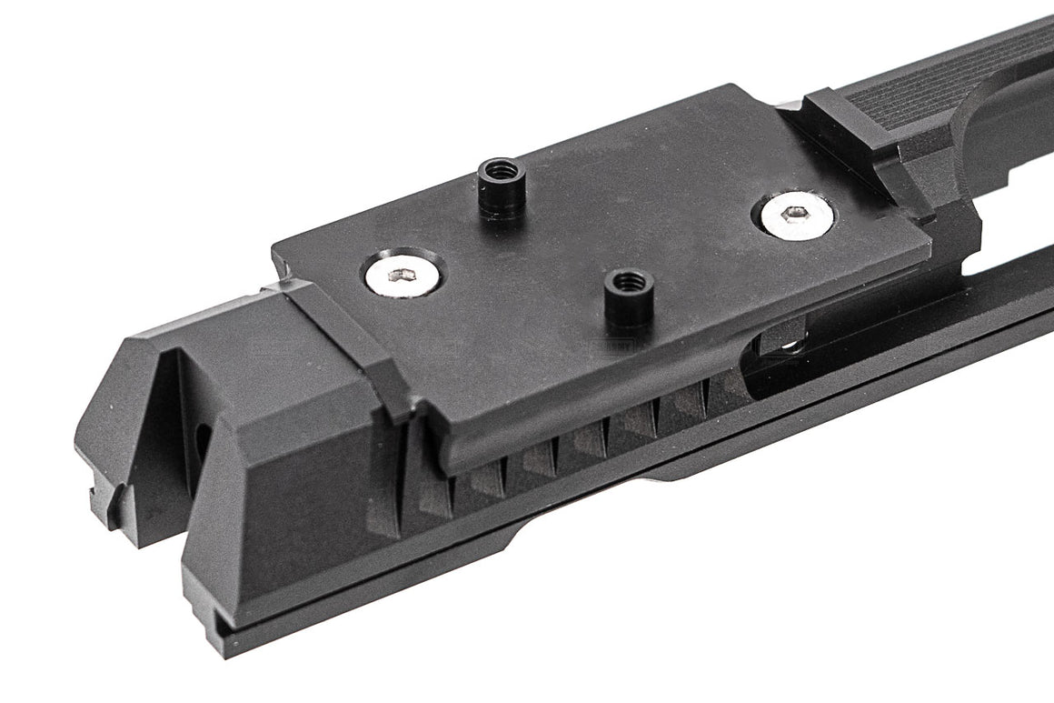 CL Project ASG Licensed CNC Aluminum Low Profile Slide For KJ Shadow 2 GBBP Series-Silver