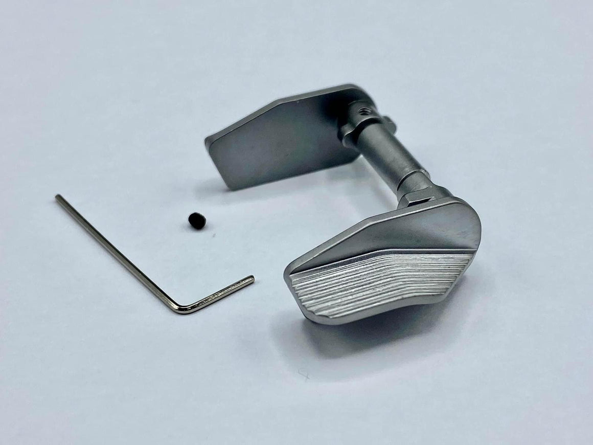 CL Project Steel Extended Safety for KJ ASG CZ Shadow 2 / TS 2 GBBP Series ( Silver )