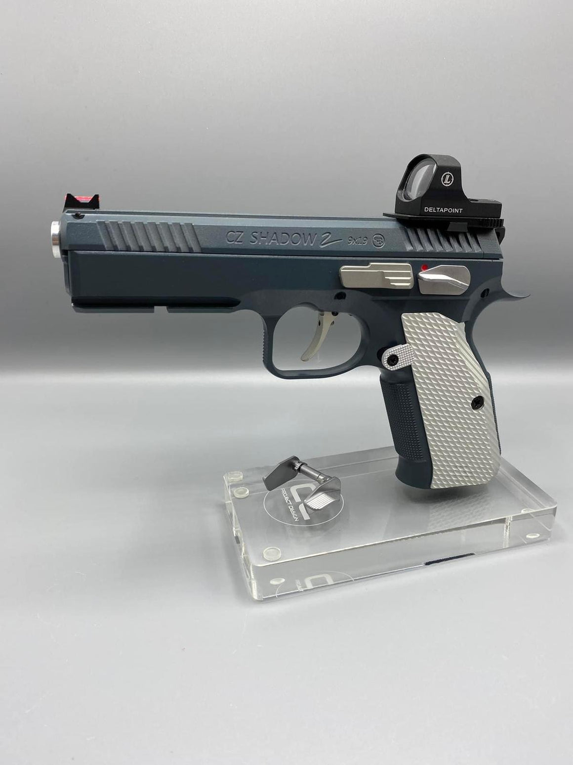 CL Project Steel Extended Safety for KJ ASG CZ Shadow 2 / TS 2 GBBP Series ( Silver )