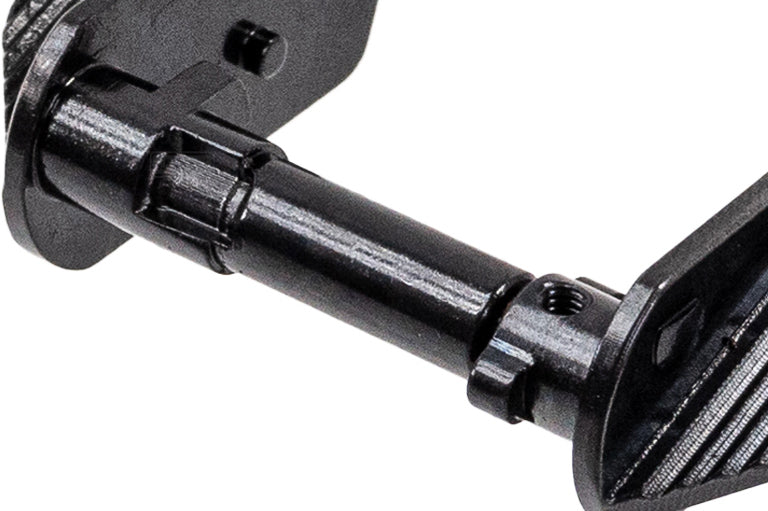 CL Project Stainless Double Wing Safety For KJ Shadow 2 GBBP Series-Silver