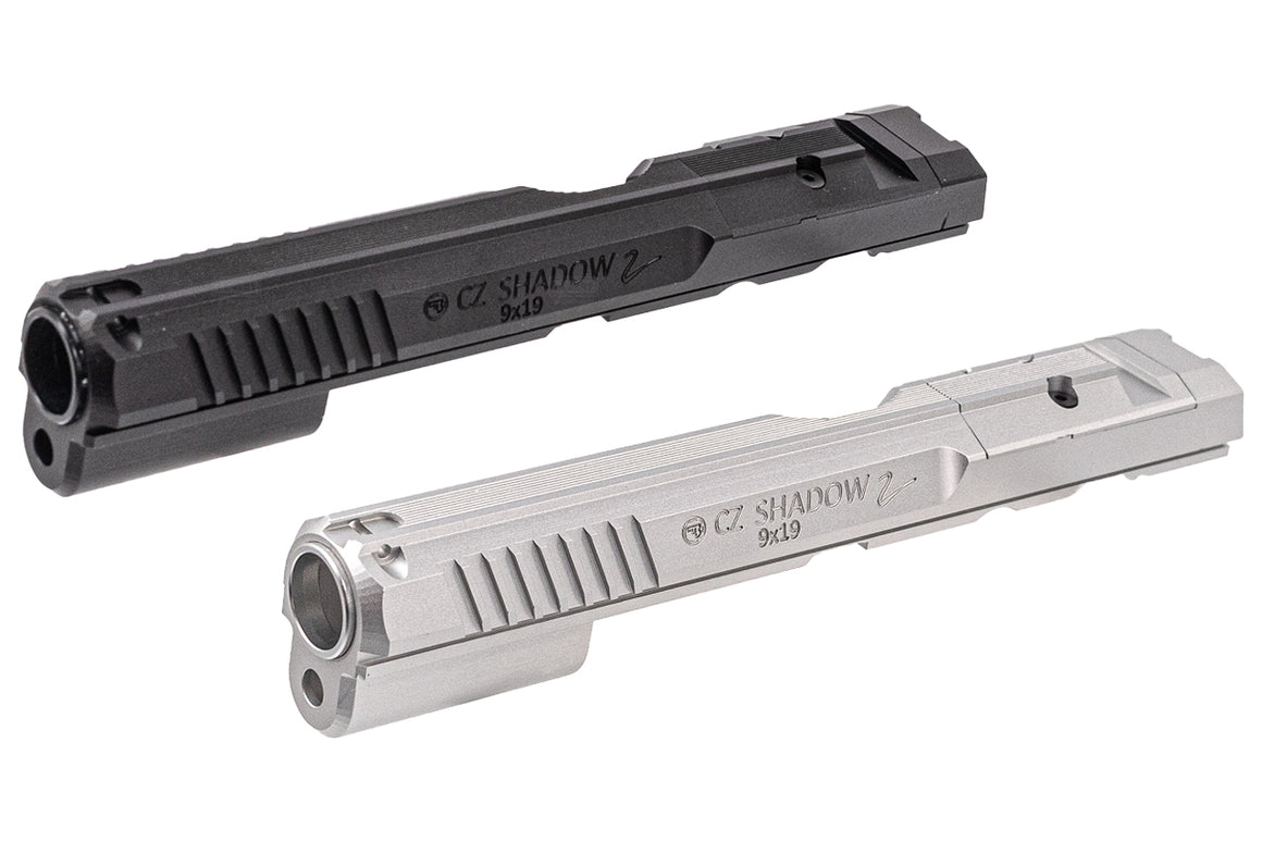CL Project CNC Aluminum Slide Optic Ready Cut For KJ ASG Licensed CZ Shadow 2 GBBP Series-Silver