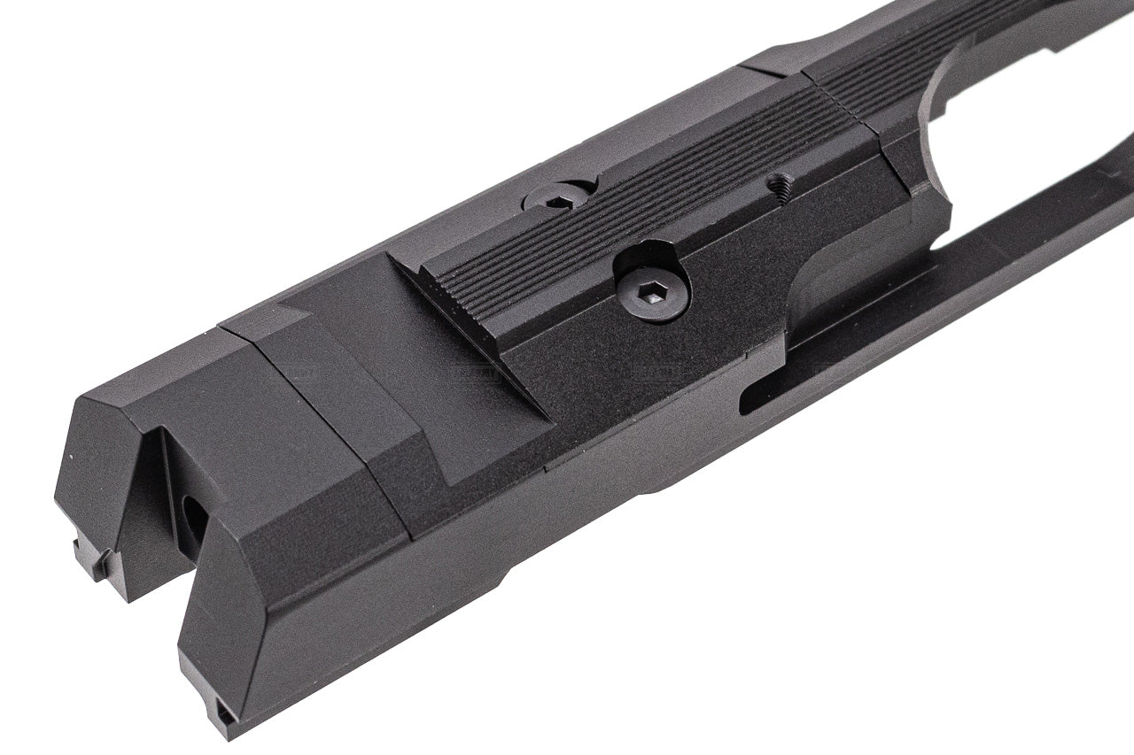 CL Project CNC Aluminum Slide Optic Ready Cut For KJ ASG Licensed CZ Shadow 2 GBBP Series-Silver