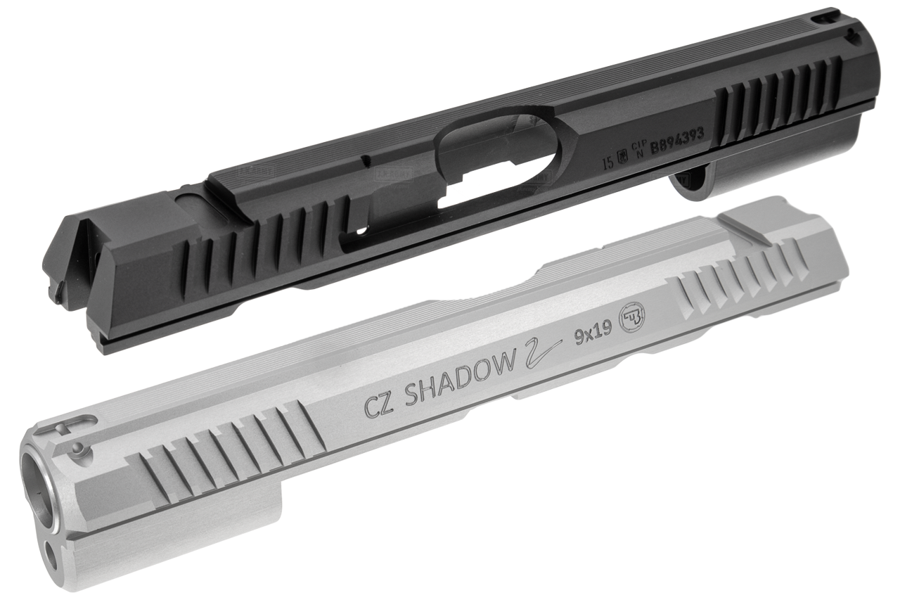 CL Project ASG Licensed CNC 7075 Aluminum KJ Shadow 2 Slide ( Silver )