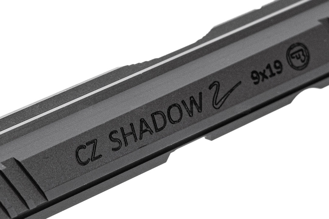 CL Project ASG Licensed CNC 7075 Aluminum Slide For KJ ASG Licensed CZ Shadow 2 KP-15 GBBP ( Orange Version )-Silver