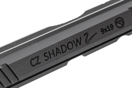 CL Project ASG Licensed CNC 7075 Aluminum Slide For KJ ASG Licensed CZ Shadow 2 KP-15 GBBP ( Orange Version )-Silver