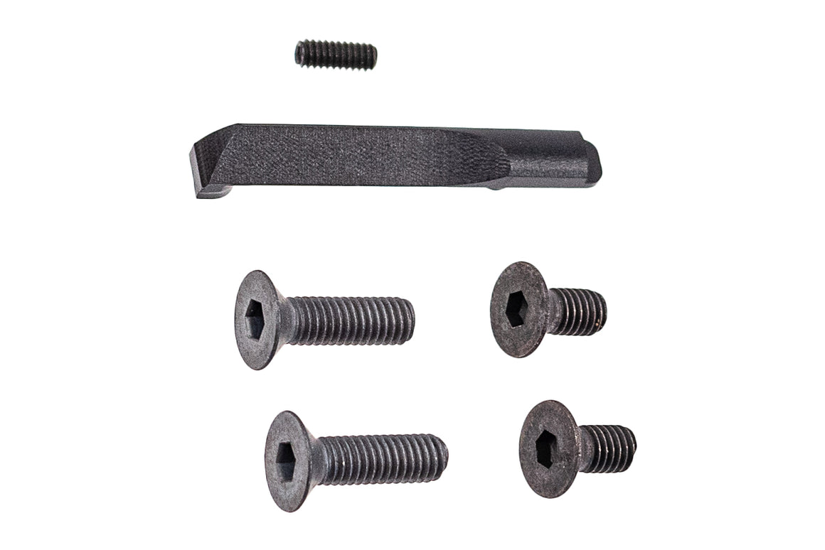 CL Project Custom Made CNC Aluminum Slide Low Profile w/ Optic Ready Cut For KJ ASG Licensed CZ Shadow 2 KP-15 GBB Pistol Airsoft ( Orange )-Black