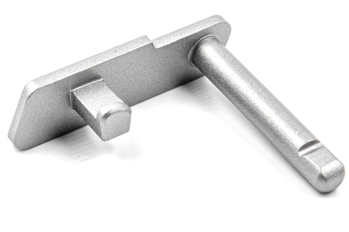 CL Project Steel Slide Stop For KJ ASG CZ Shadow 2 / TS 2 GBBP Series ( Silver )
