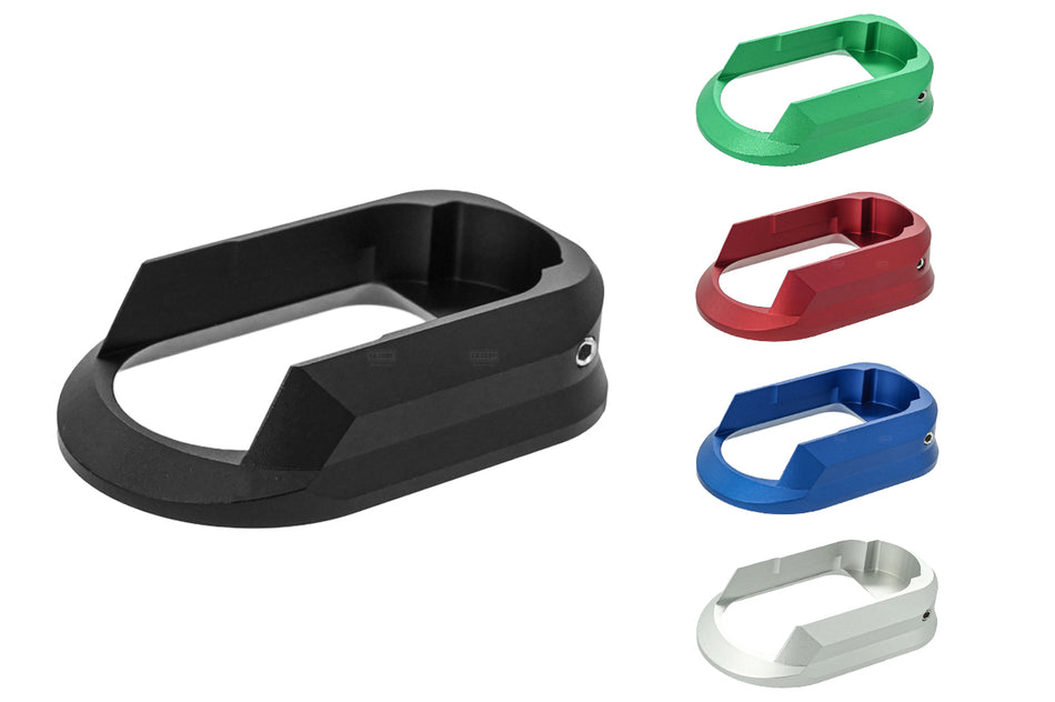 CL Project CNC Aluminum Magwell For KJ ASG CZ TS 2 GBBP-Silver