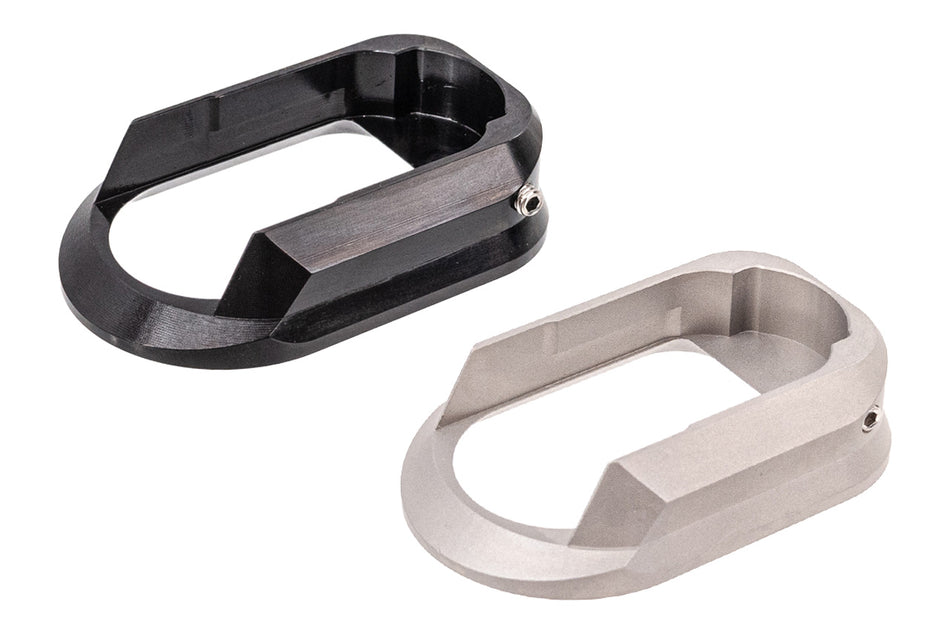 CL Project Heavy Weight Steel Magwell For KJ ASG CZ TS 2 GBBP-Silver