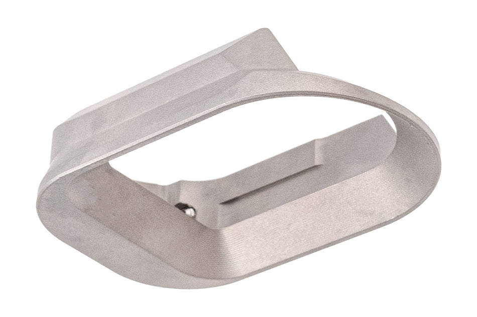 CL Project Heavy Weight Steel Magwell For KJ ASG CZ TS 2 GBBP-Silver