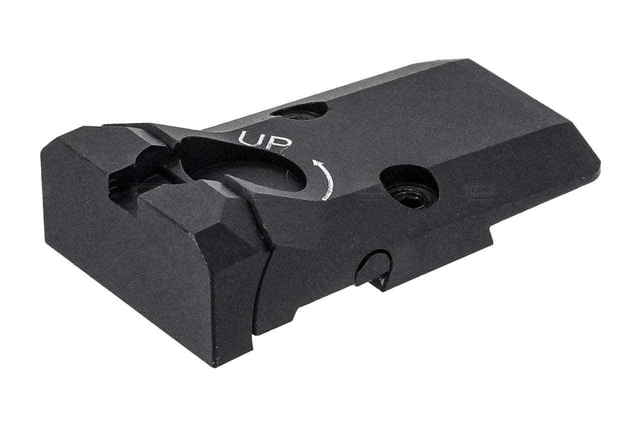 CL Project CNC Aluminum Light Weight Rear Sight For KJ ASG CZ TS 2 GBBP