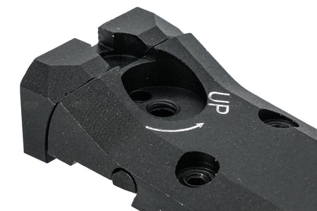 CL Project CNC Aluminum Light Weight Rear Sight For KJ ASG CZ TS 2 GBBP