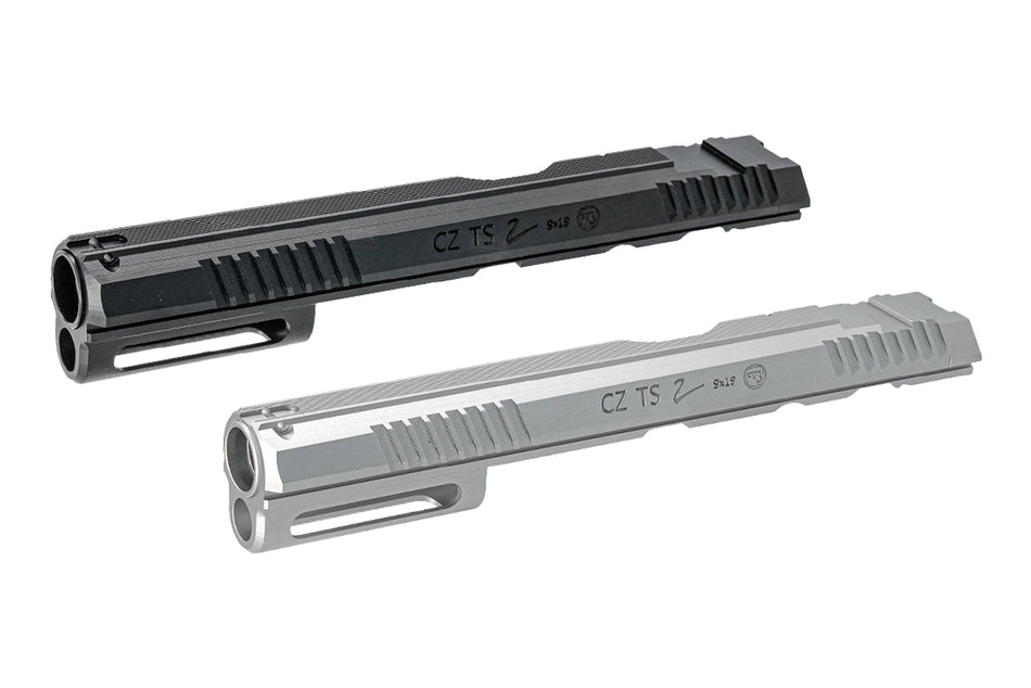 CL Project CNC Aluminum Slide For KJ ASG CZ TS 2 GBB-Silver