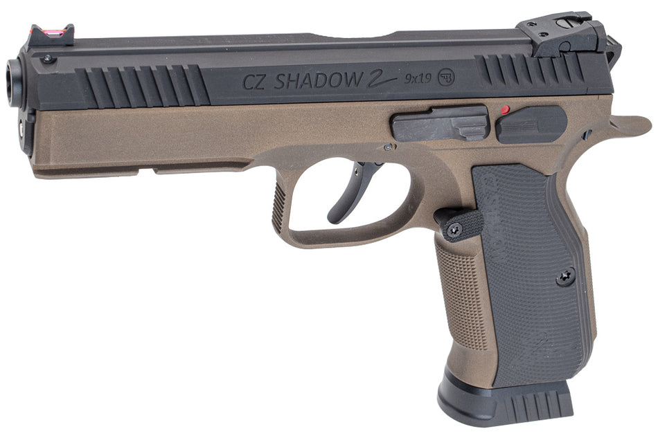 CL Project Custom ASG KJ Shadow 2 GBB Pistol Airsoft Limited Edition-2 Cerakote 2-Tone Burnt Bronze with Black ( H-148 )