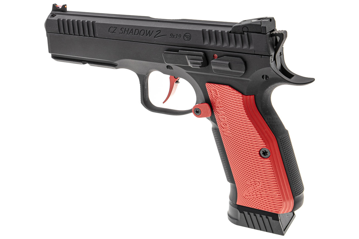 CL Project Custom ASG KJ Shadow 2 GBB Pistol Airsoft Black Red Limited Edition