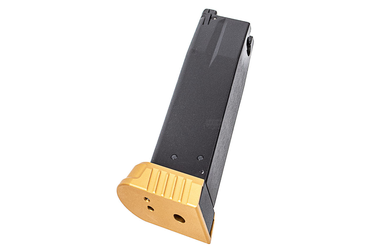 CL Project Custom ASG KJ Shadow 2 Single Action GBB Pistol Airsoft ( CNC Ver. ) ( Gold Black Limited Edition )