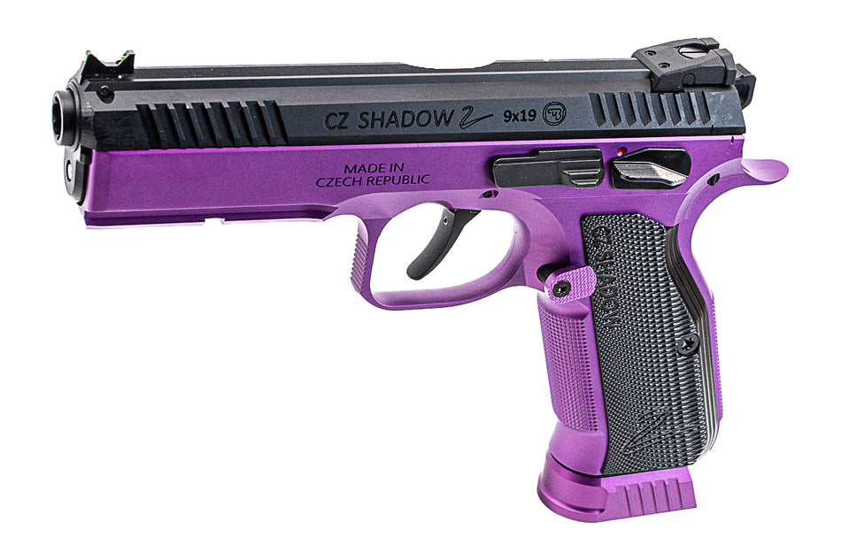 CL Project Custom ASG KJ Shadow 2 GBB Pistol Airsoft ( CNC Ver. ) ( Purple Black Limited Edition )