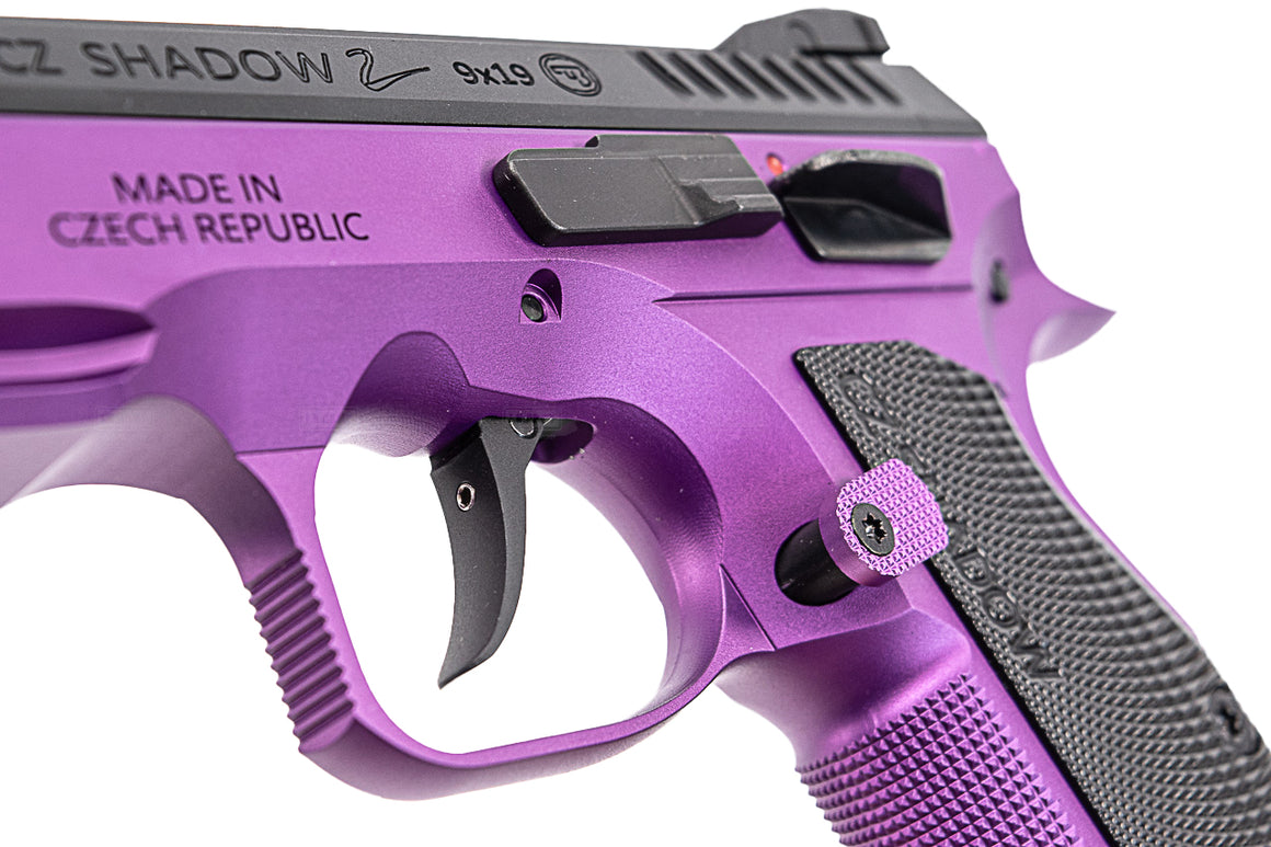 CL Project Custom ASG KJ Shadow 2 GBB Pistol Airsoft ( CNC Ver. ) ( Purple Black Limited Edition )