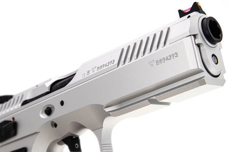 CL Project Custom ASG KJ Shadow 2 GBB Pistol Airsoft ( CNC Ver. ) ( Silver Black Limited Edition )