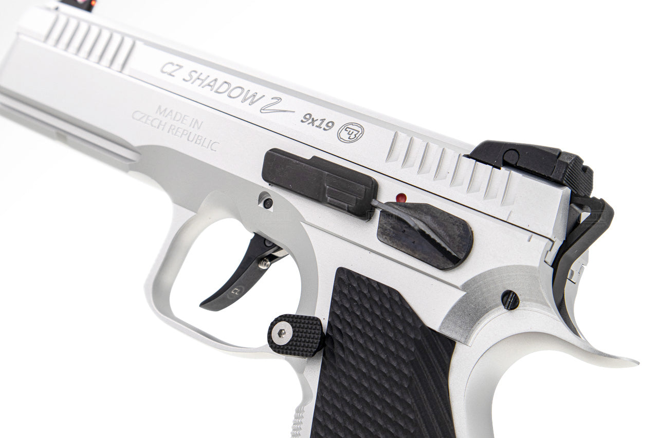 CL Project Custom ASG KJ Shadow 2 GBB Pistol Airsoft ( CNC Ver. ) ( Silver Black Limited Edition )