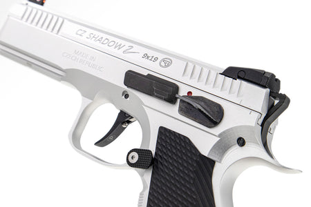CL Project Custom ASG KJ Shadow 2 GBB Pistol Airsoft ( CNC Ver. ) ( Silver Black Limited Edition )