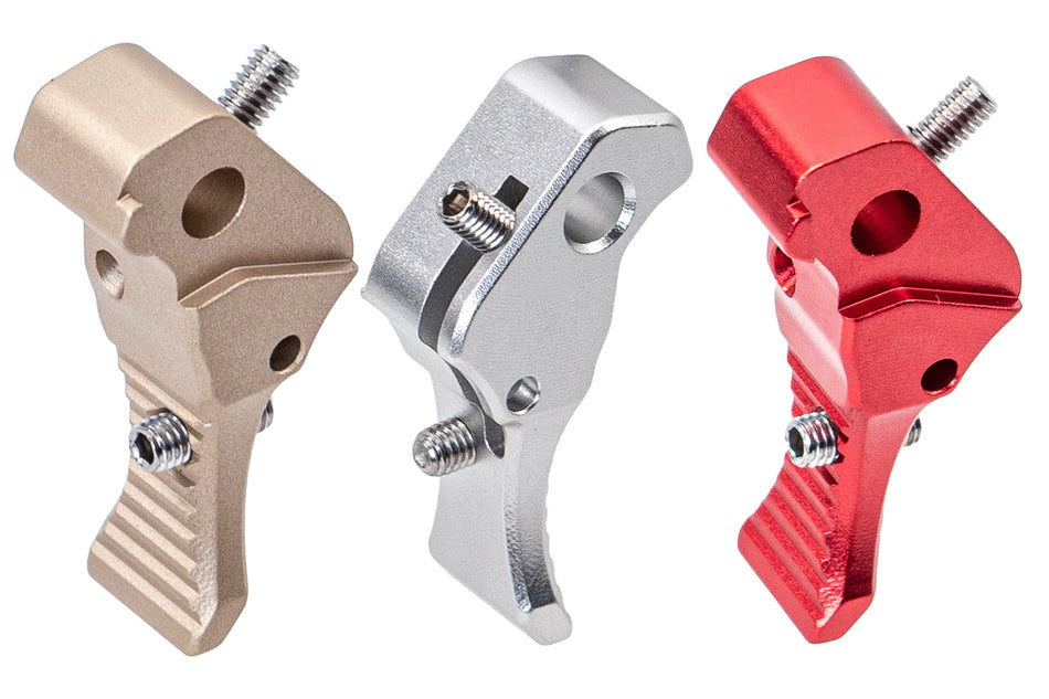 CTM TAC Fuku-2 CNC Aluminum Adjustable Trigger for Action Army AAP01 &amp; WE G17 GBB Pistol Airsoft ( AAP-01 ) - EGD