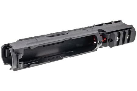 CTM TAC Fuku-2 CNC Aluminum General Upper Set Short Type for Action Army AAP01 GBB Pistol Series ( AAP-01 ) ( Green x Silver )